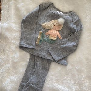 Mud Pie Two-Piece Mermaid Outfit
